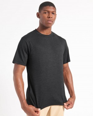 Camiseta Ben Sherman Performance Stretch Marl Pretas | 50XGBZHFI