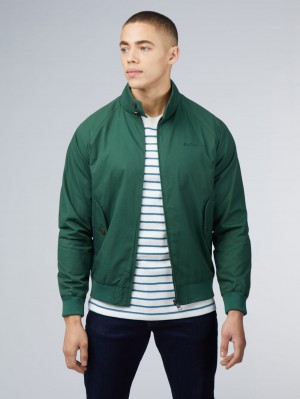 Jaquetas Ben Sherman Signature Harrington Verdes | 92JVBYOWT