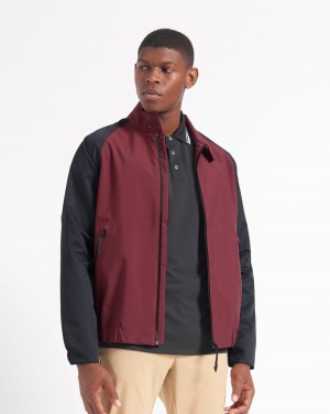 Jaquetas Ben Sherman Waterproof Harrington Bordeaux | 59QCPZXHT