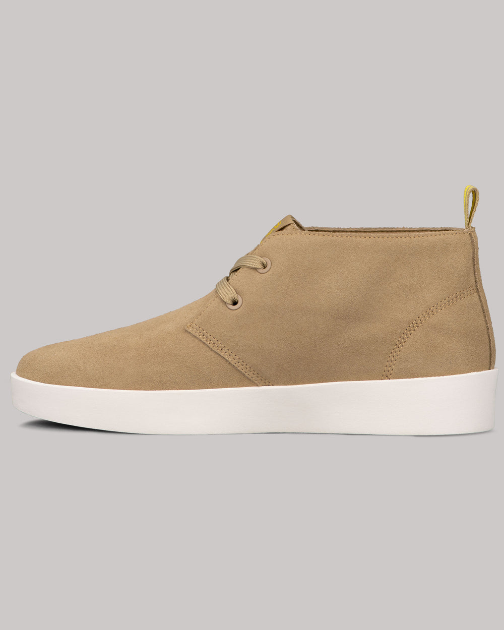 Botas Ben Sherman Thames Chukka Marrom Branco Amarelas | 23UESLPNG