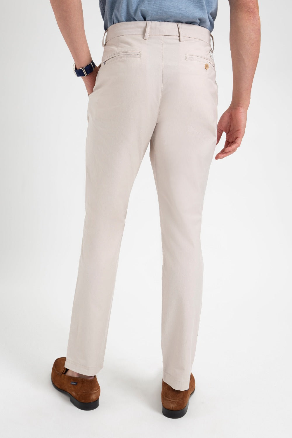 Calças Ben Sherman Everyday Slim Fit Chino Branco | 97CLQPKVD