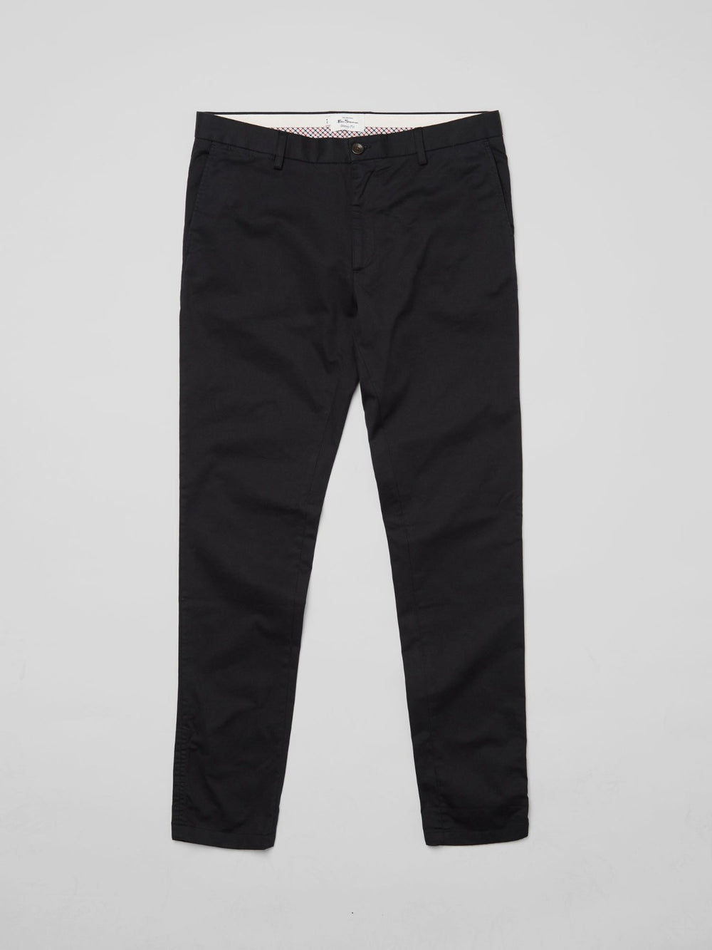 Calças Ben Sherman Signature Skinny Stretch Chino Pretas | 82SGAIOHC