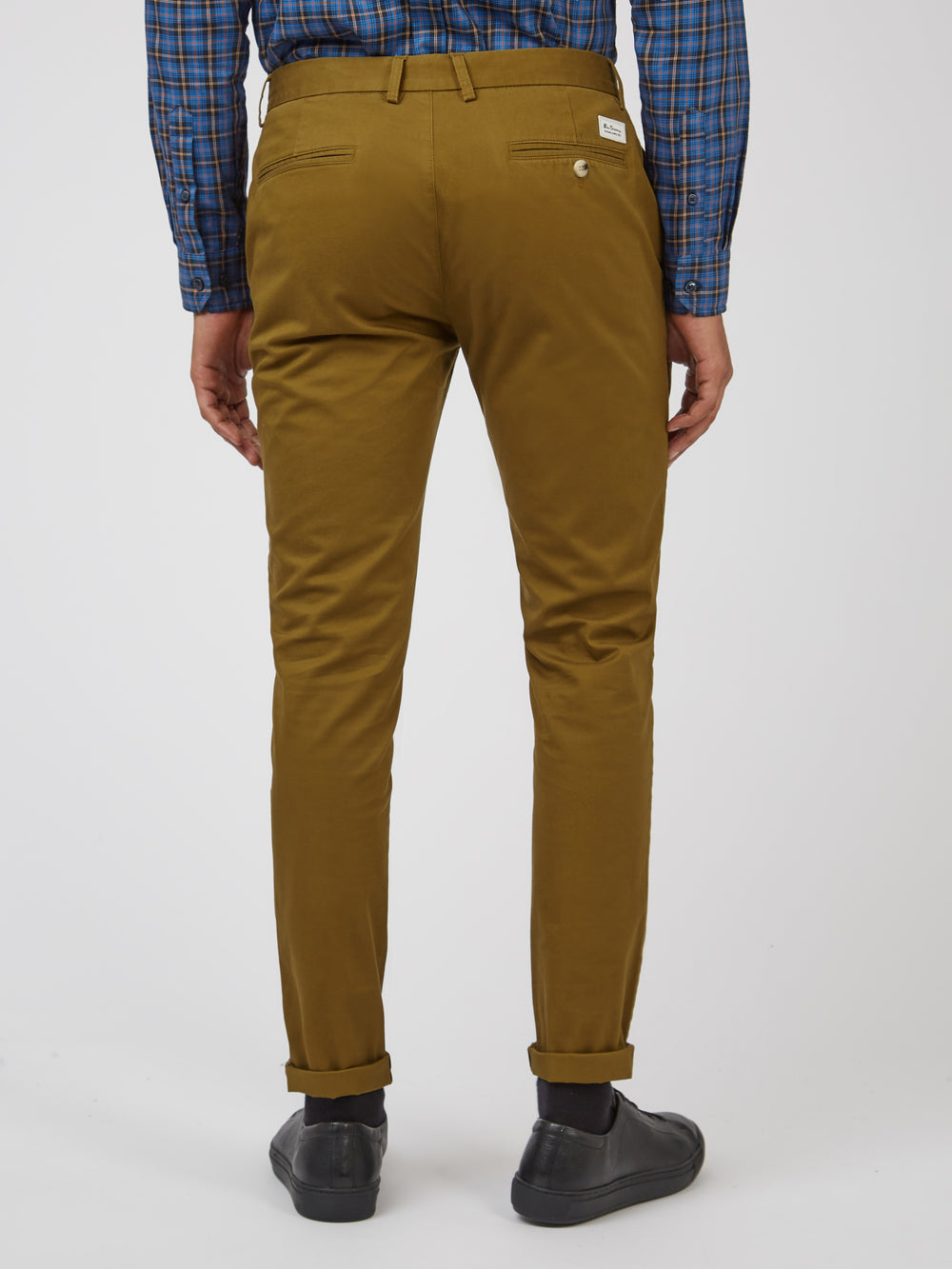 Calças Ben Sherman Signature Skinny Stretch Chino Marrom | 02FBJOTRA