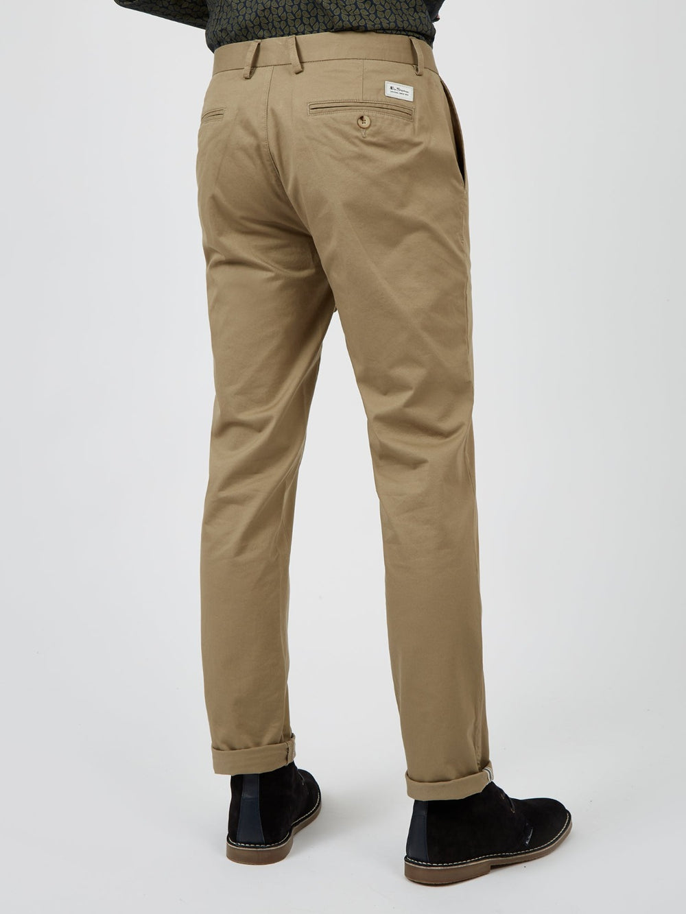 Calças Ben Sherman Signature Slim Stretch Chino Cinzentas | 93CIGOADN