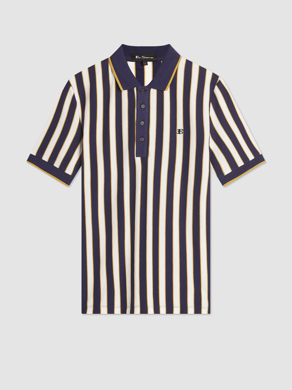 Camisa Polo Ben Sherman B by Ben Sherman Vertical Stripe Roxo | 21LQMTPYI