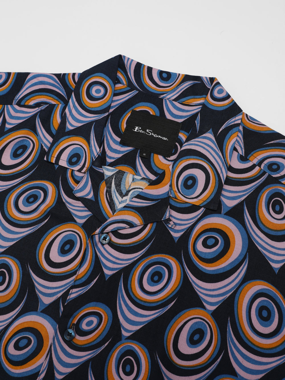 Camisas Ben Sherman B by Ben Sherman Psychedelic Print Roxo | 20LNHOUMF