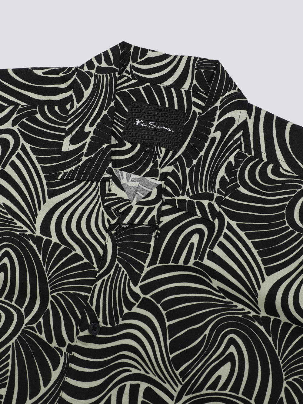 Camisas Ben Sherman B by Ben Sherman Psychedelic Swirl Print Menta | 23XDIRBEW