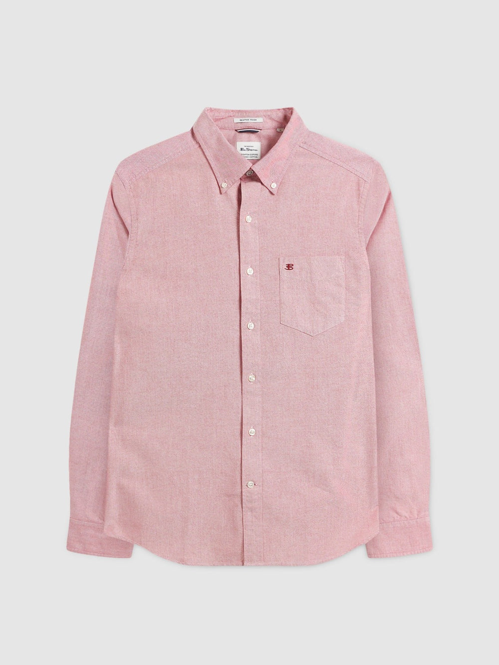 Camisas Ben Sherman Brighton Oxford Organic Luz Vermelhas | 38UZGVPXC