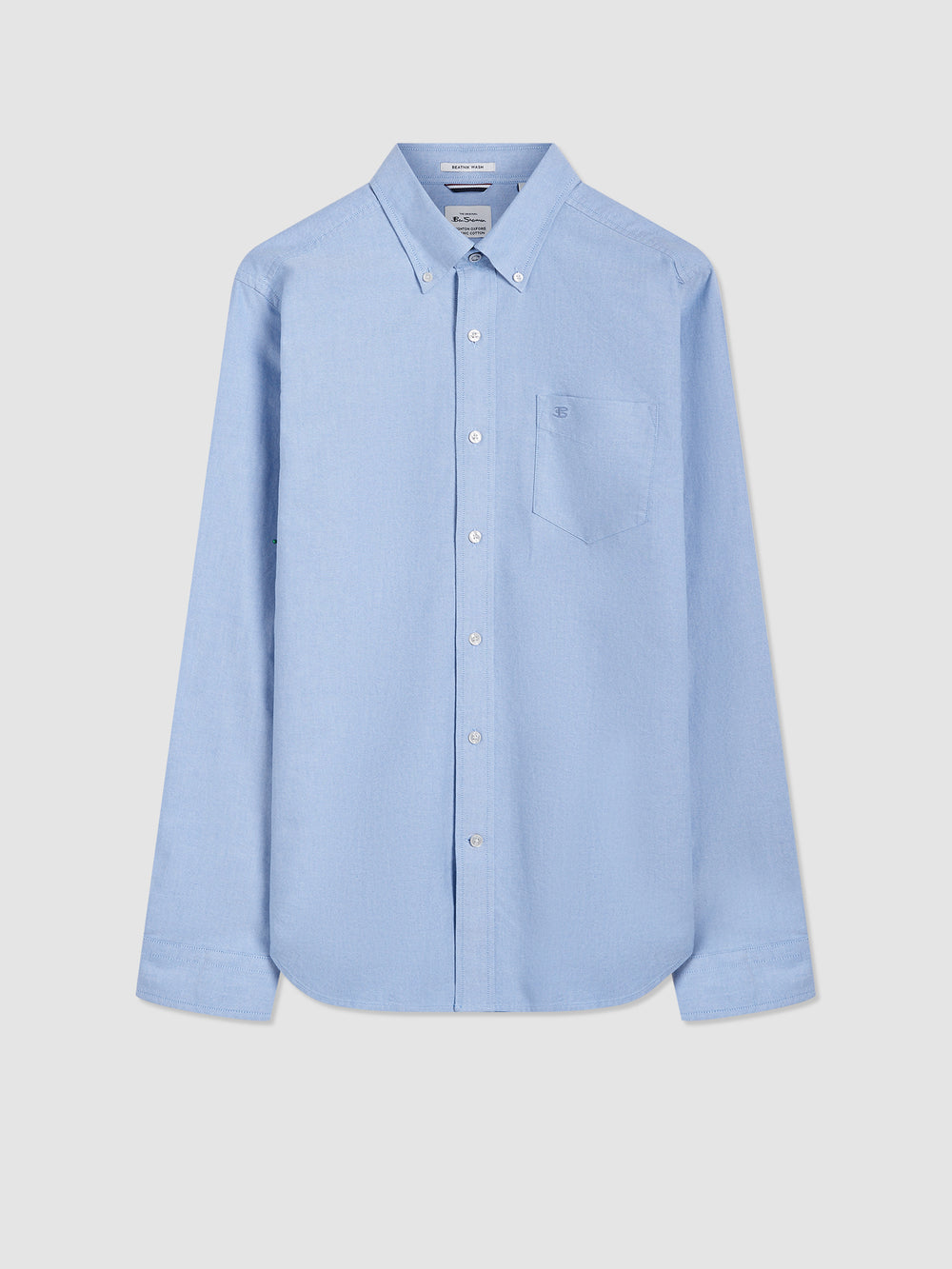 Camisas Ben Sherman Brighton Oxford Organic Azuis | 21OFVTPES