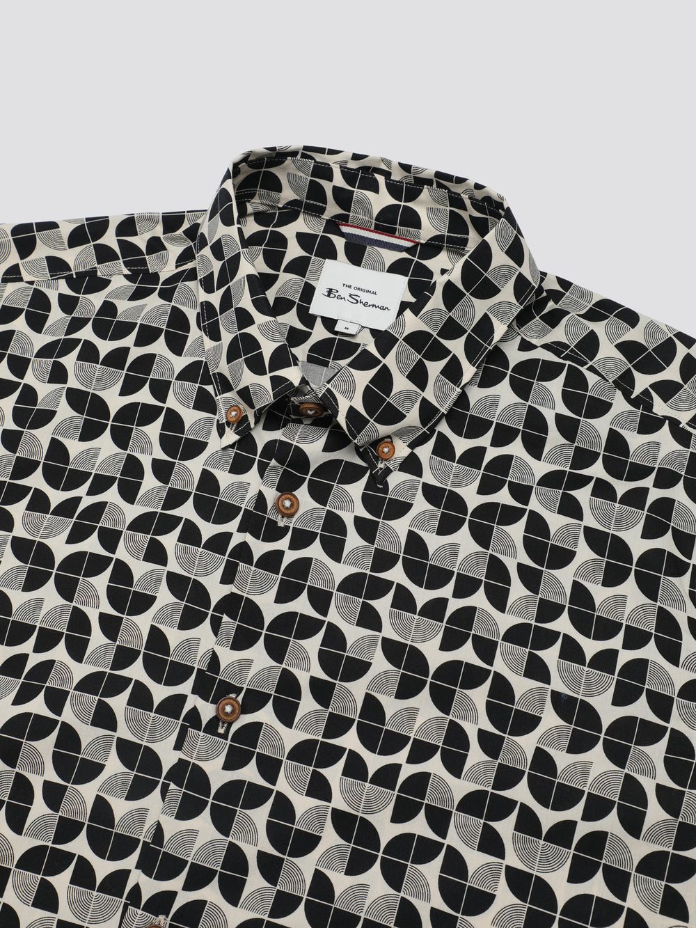 Camisas Ben Sherman Linear Pretas | 47GNSXEYW