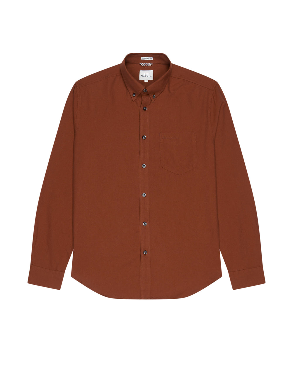 Camisas Ben Sherman Signature Long-Sleeve Oxford Laranja | 57XCNRAQI