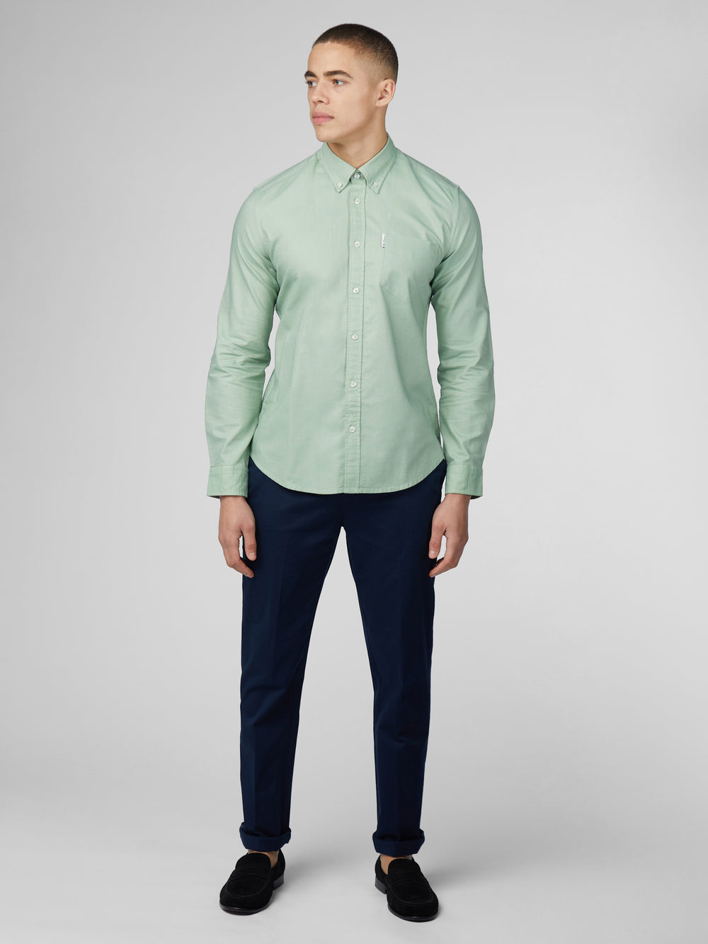 Camisas Ben Sherman Signature Oxford Verdes | 84NSDKYAO