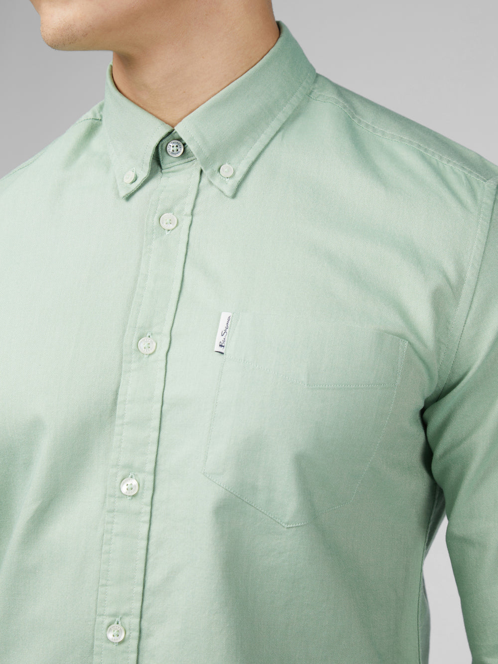 Camisas Ben Sherman Signature Oxford Verdes | 84NSDKYAO