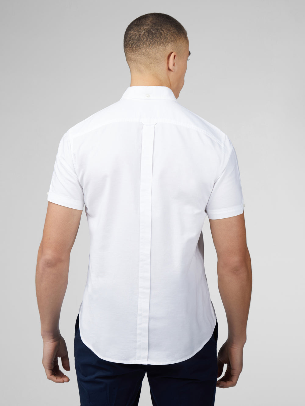 Camisas Ben Sherman Signature Short Sleeve Oxford Branco | 31QIOSAJN