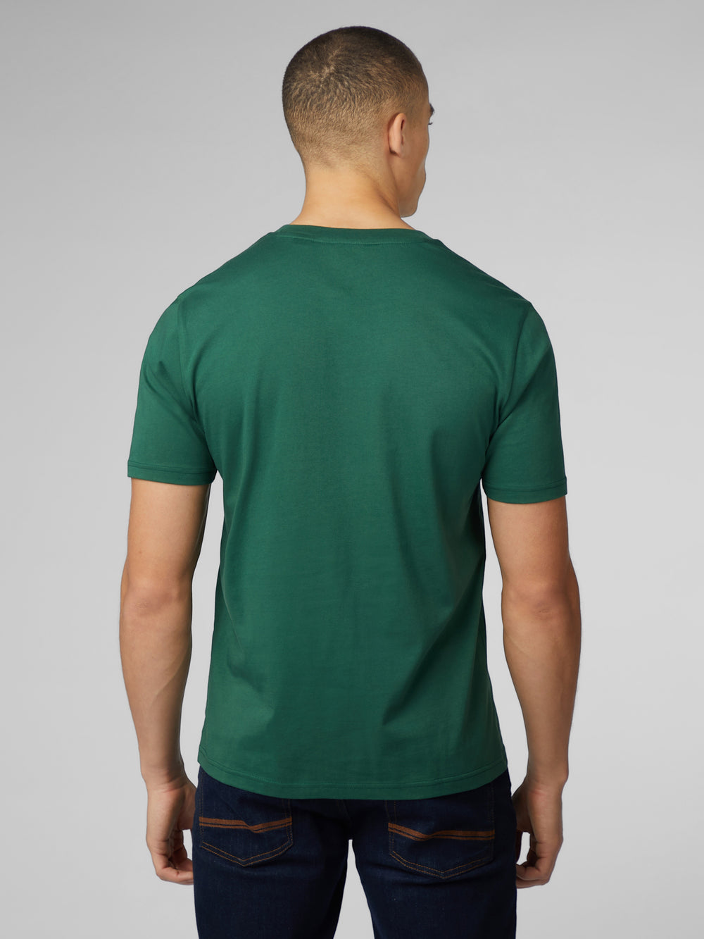 Camiseta Ben Sherman Signature Mod Head Verdes | 94KQSYGWI