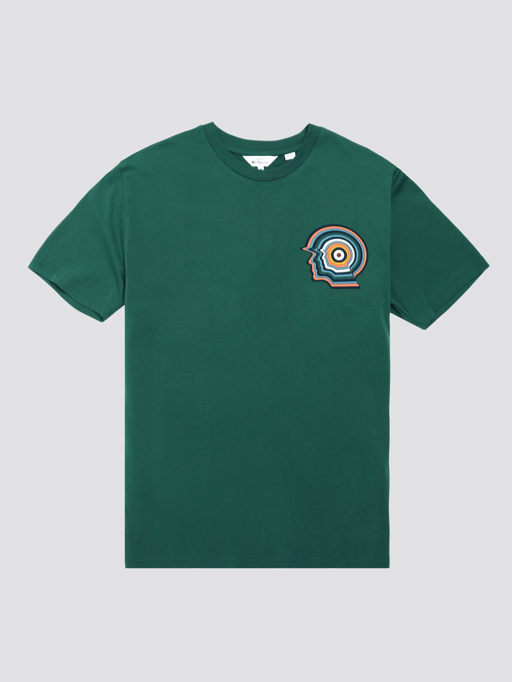 Camiseta Ben Sherman Signature Mod Head Verdes | 94KQSYGWI