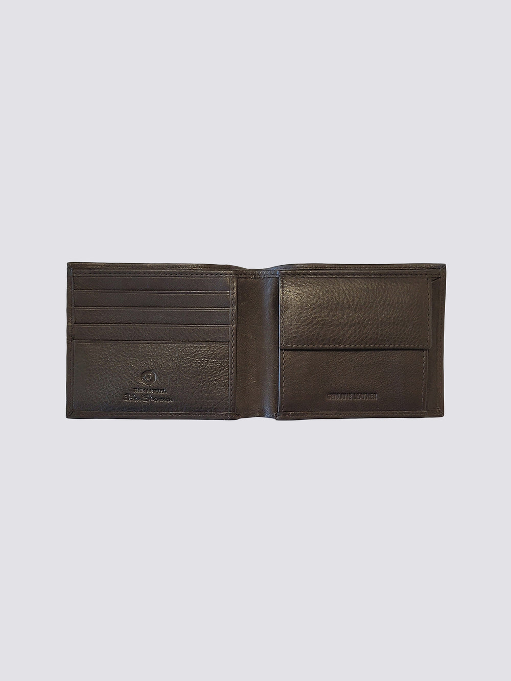 Carteiras Ben Sherman Cooke Bill Fold Leather Marrom | 49NIUYEAP