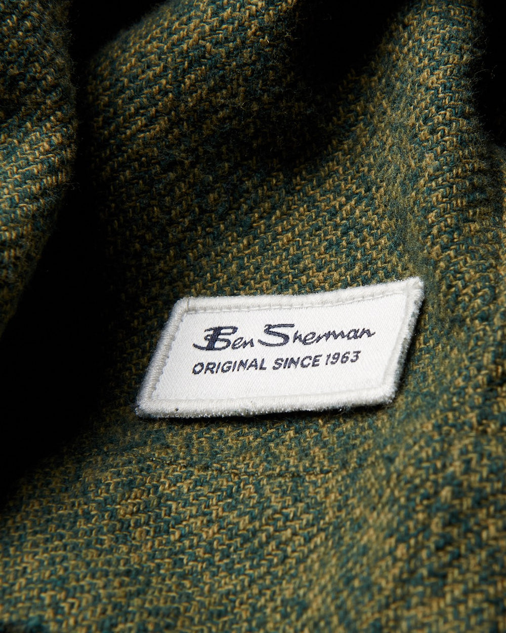 Jaquetas Ben Sherman Signature Casual Cotton Caqui | 98VWCTAGY