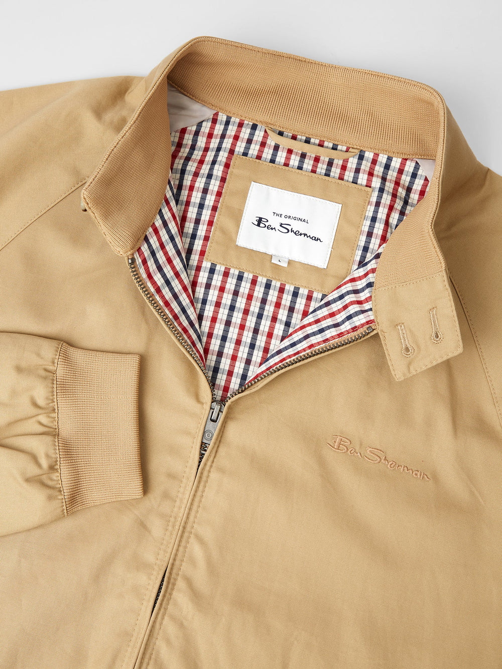 Jaquetas Ben Sherman Signature Harrington Marrom | 80CUVNBJZ