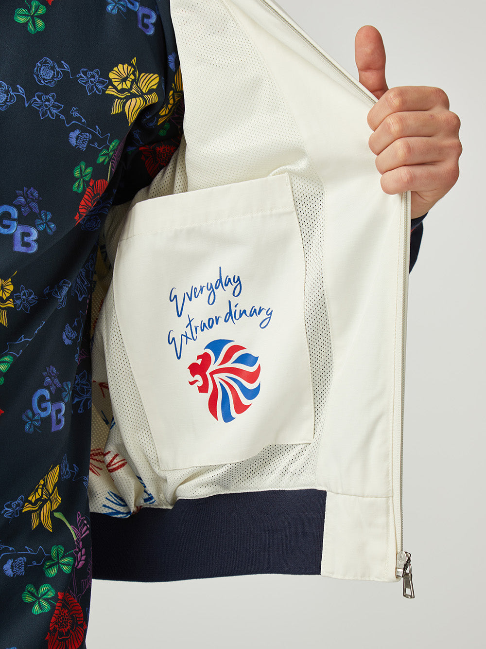 Jaquetas Ben Sherman Team GB Taped Track Top Branco | 92KCXREUP