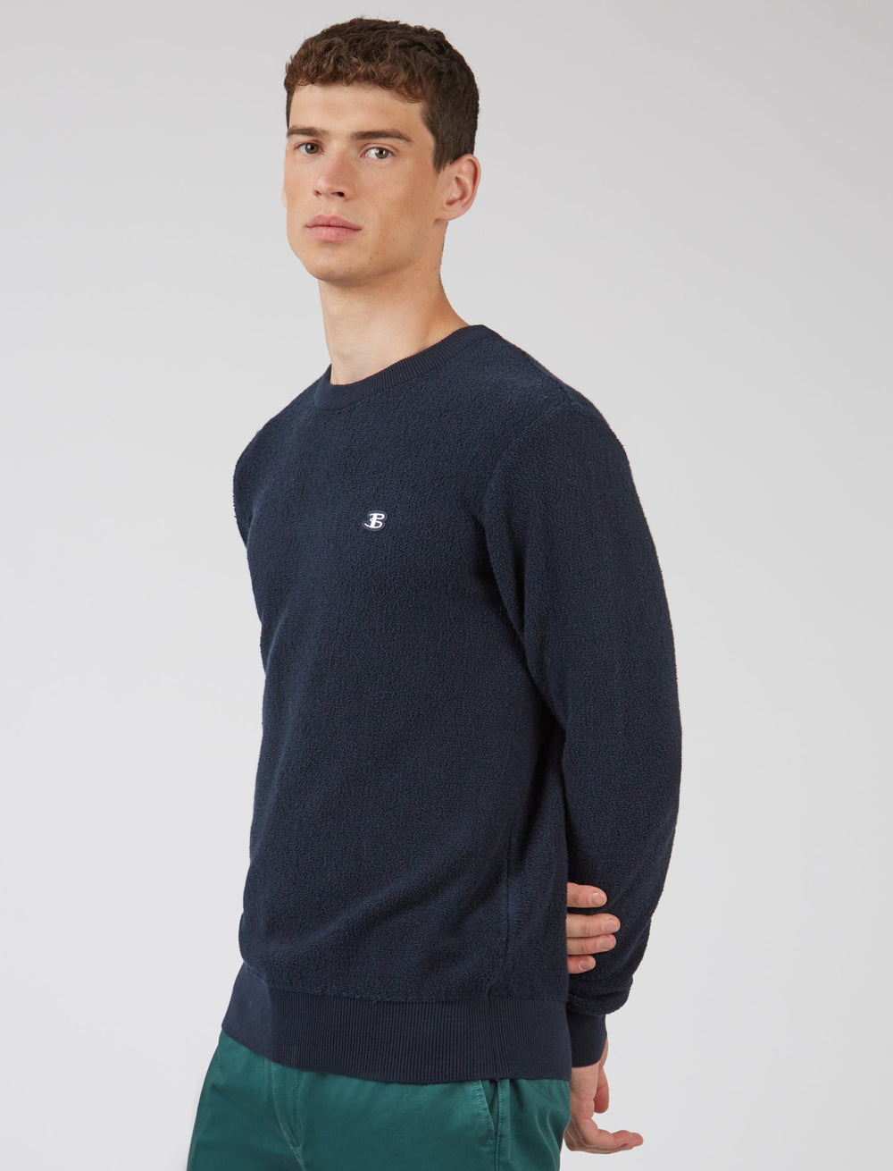 Knitwear Ben Sherman B by Ben Sherman Crewneck Azul Marinho | 93FXDNMKL