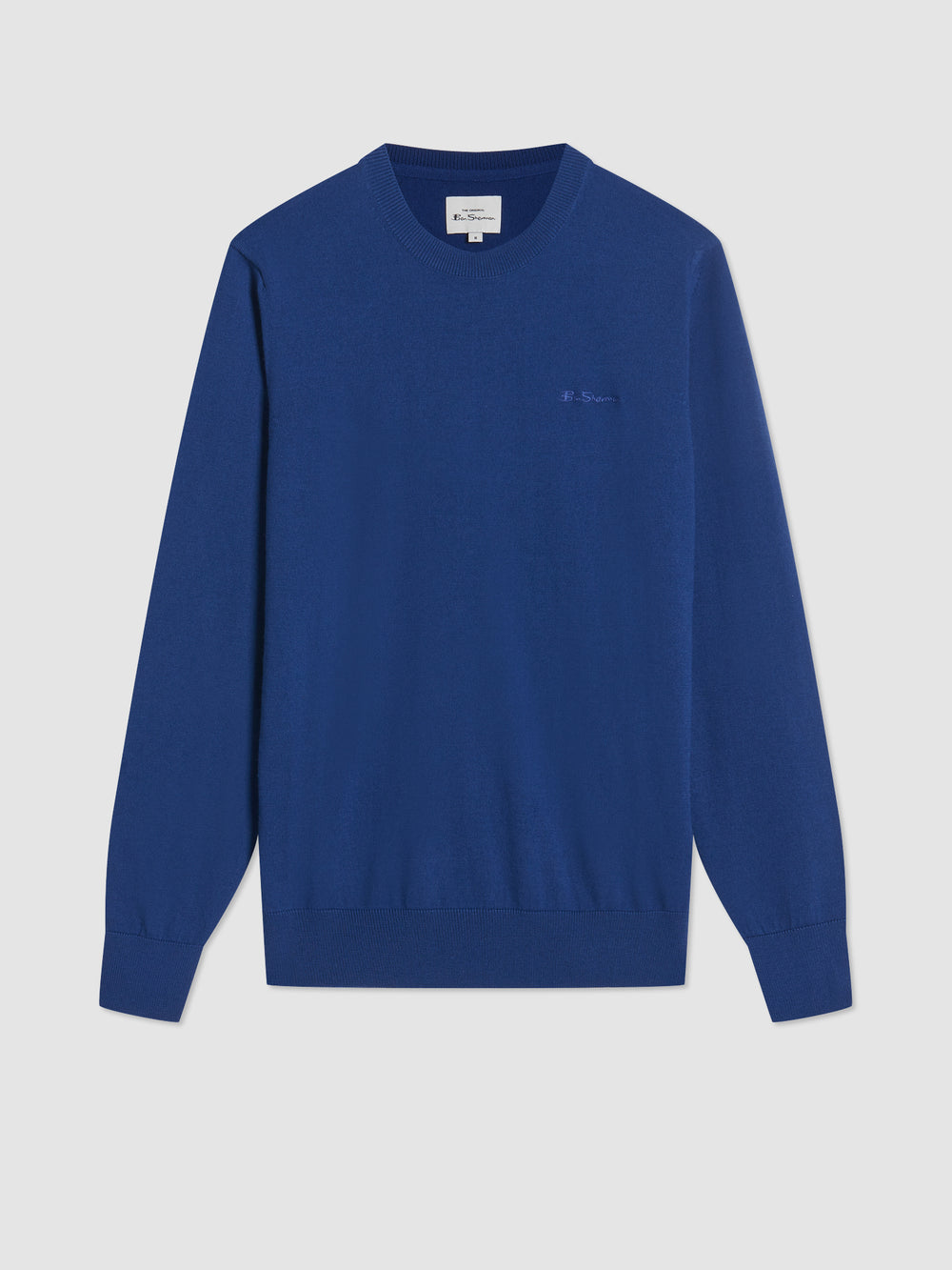 Knitwear Ben Sherman Signature Merino Crewneck Azuis | 70THLXBFW