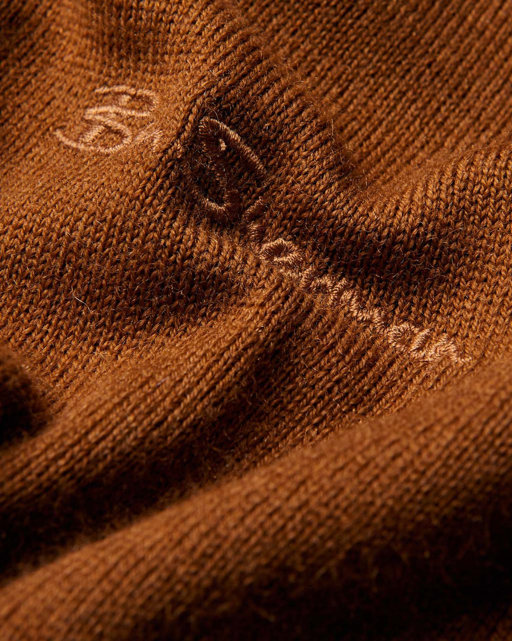 Knitwear Ben Sherman Signature Merino Crewneck Marrom | 46VUIDKXL