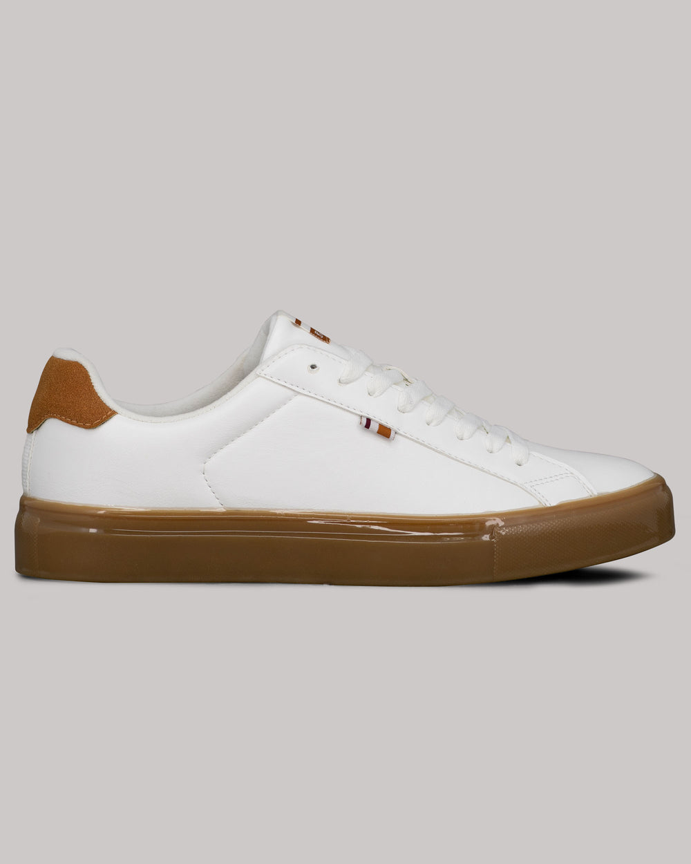 Sapatilhas Ben Sherman Crowley Branco Marrom | 54IHQDKXY