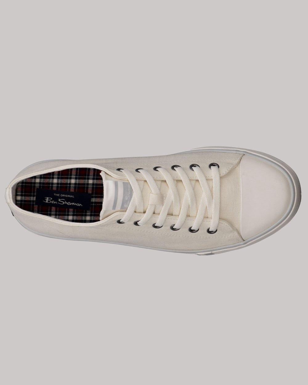 Sapatilhas Ben Sherman Hadley Lo Branco | 62PCRFUEL