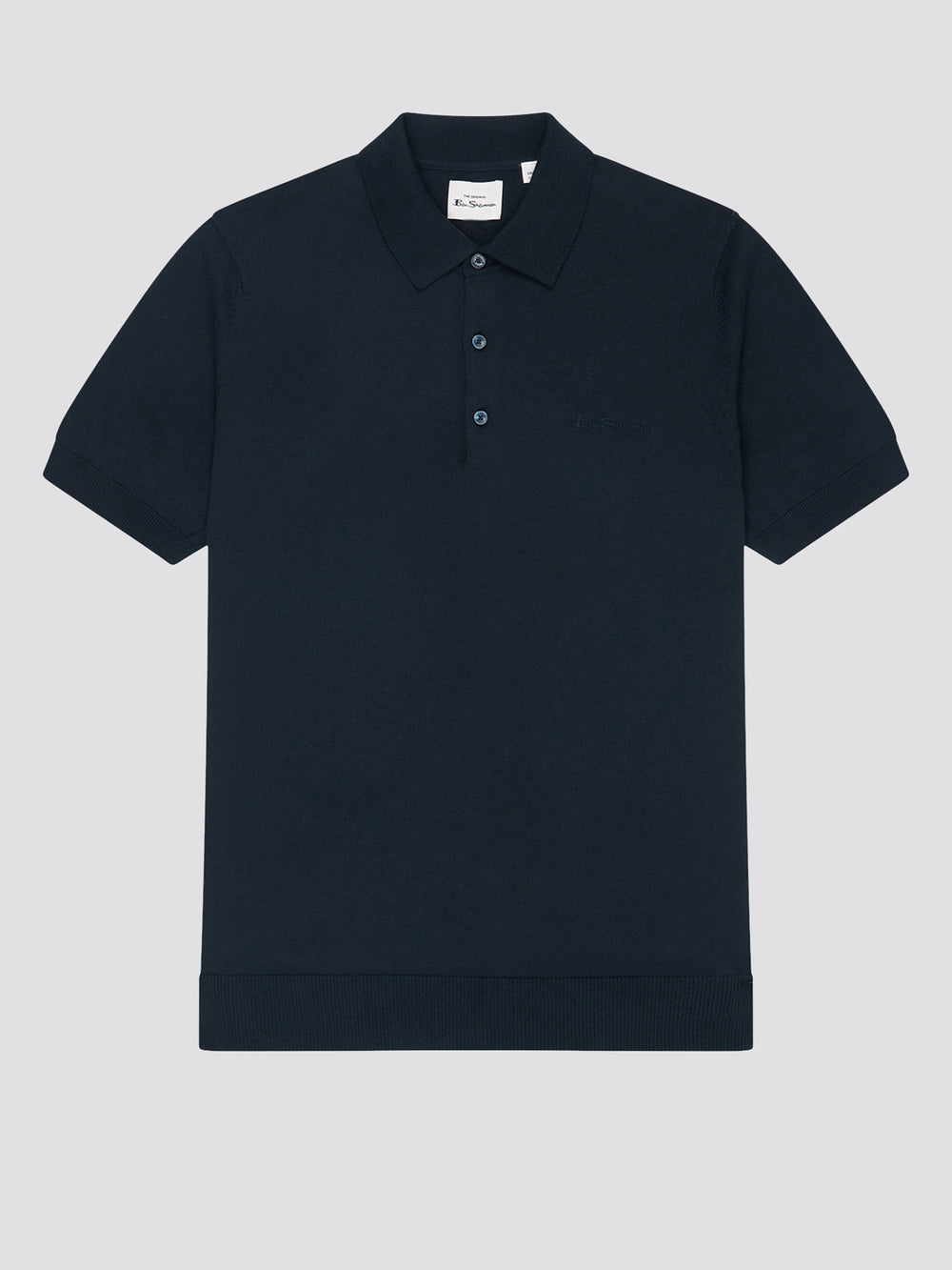 Suéteres Com Gola Polo Ben Sherman Signature Azul Marinho | 95LDPSHMA